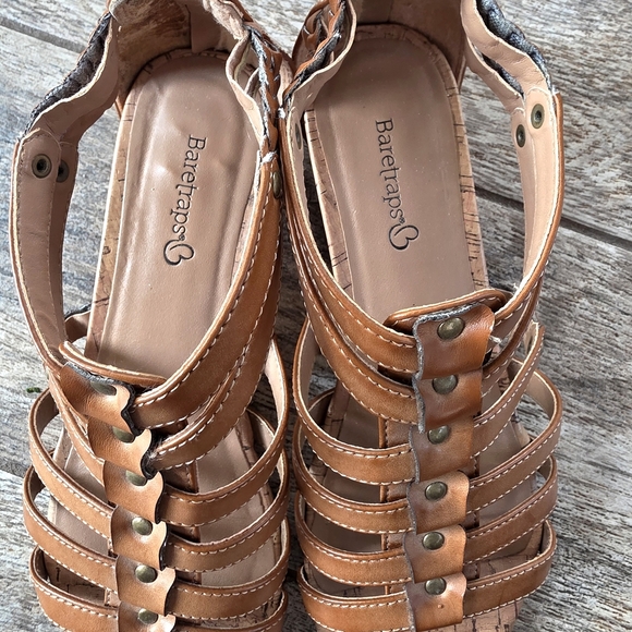 Baretraps Small Wedge Heeled Gladiator Sandals Shoes Sz 6 Womens - Picture 4 of 7